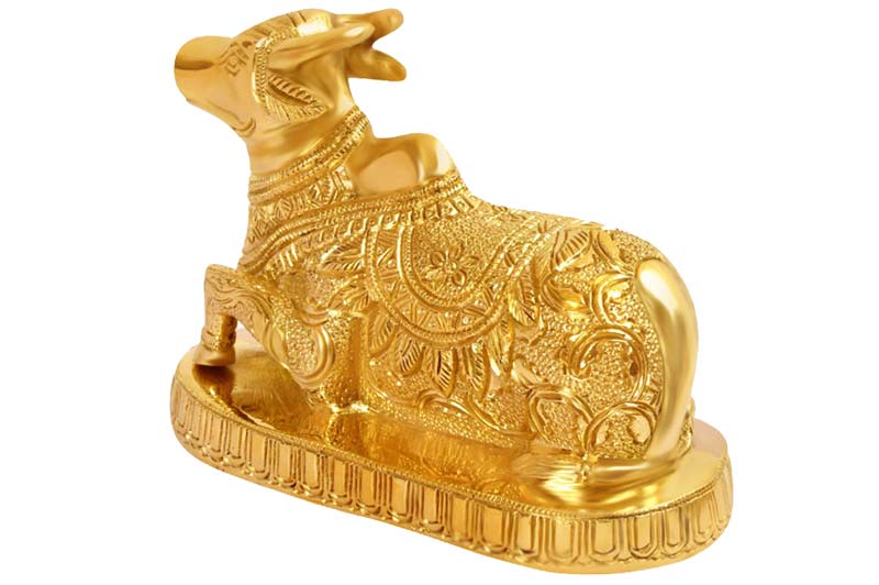 Nandi the Bull in Brass-BRGAU116-3