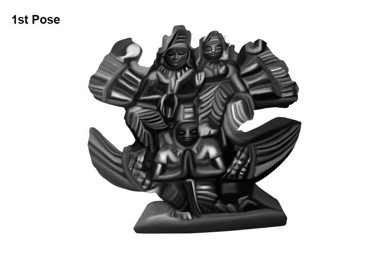 laxmi Narayan Garud Shaligram Murti-EXSMT1089-1