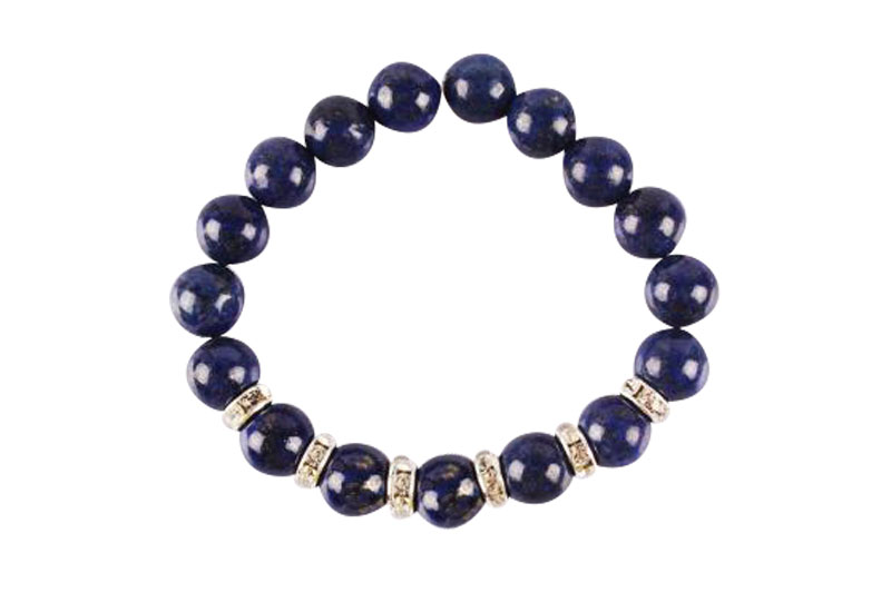 Lapis Lazuli Buddha Bracelet-GMBRLL003-1