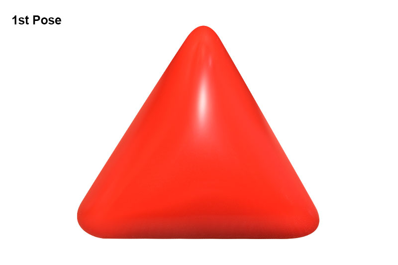 Red Italian Coral Triangular Stone-5.95-carat-GMCRL032-1