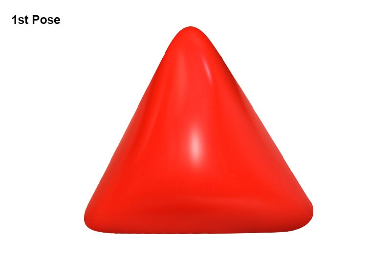 Red Italian Coral Triangular Stone-6.20-carat-GMCRL035-1