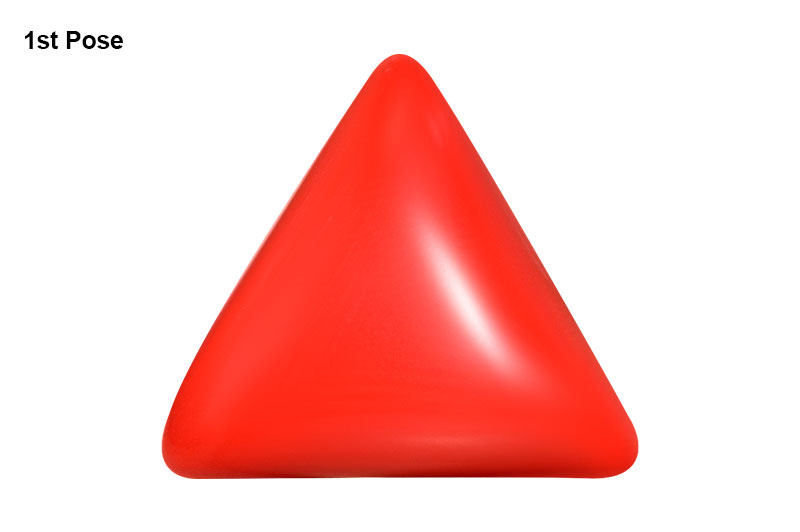 Red Italian Coral Triangular Stone-7.60-carat-GMCRL039-1