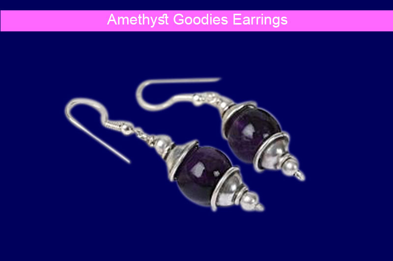 Amethyst Goodies Earrings-GMERAM002-1