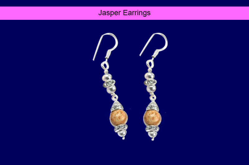 Jasper Earrings-GMERJP002-1