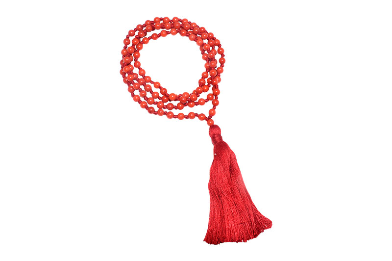 Coral Mala-4mm-GMMLCL018-1