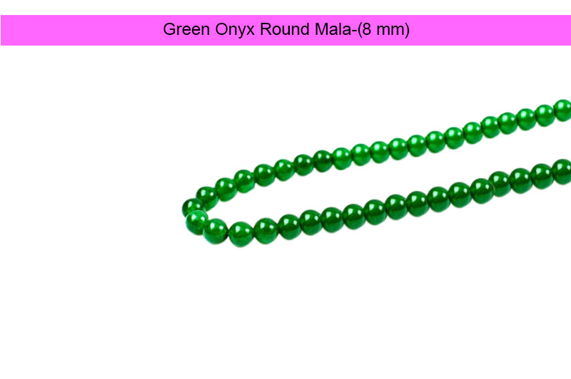 Green Onyx Round Mala-GMMLPJO001-1