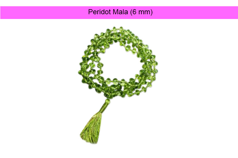 Peridot Mala (6 mm)-GMMLPJO010-1