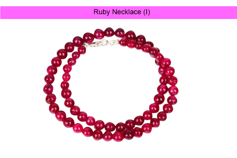 Ruby Necklace (I)-GMMLRY005-1