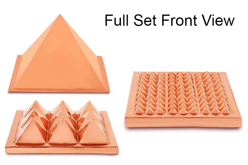 Multi Layered Copper Vastu Pyramid-MPYR10-3