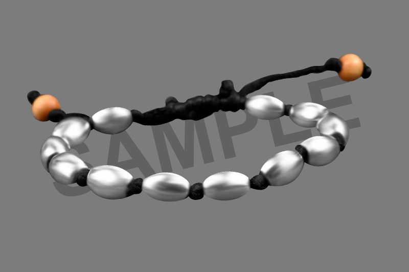 Parad Gutika(12 to 13mm) Bracelet-PB045-2