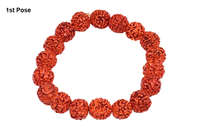 5 Mukhi Indonesian Rudraksha Bracelet-RD-BR-5-1046-2