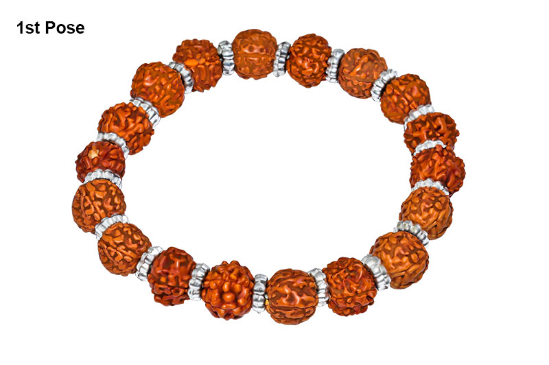 5 Mukhi Indonesian Rudraksha Bracelet-RD-BR-5-1047-2