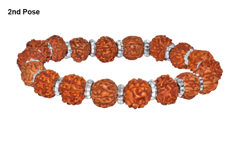 5 Mukhi Indonesian Rudraksha Bracelet-RD-BR-5-1047-2