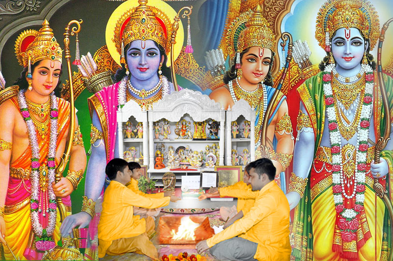 Ram Lakshman Puja Mantra Japa Yagna for Good Relation with  Brother-OPS-30-35