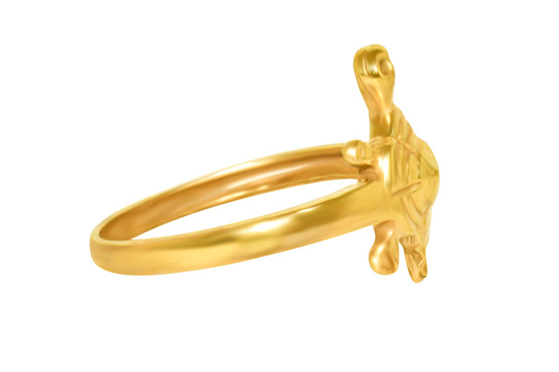 Kurma Ring Small in Panchdhatu-SPRLR-1008-2