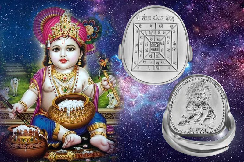 Santan Gopal Yantra Ring in Silver-YRSTG101-1