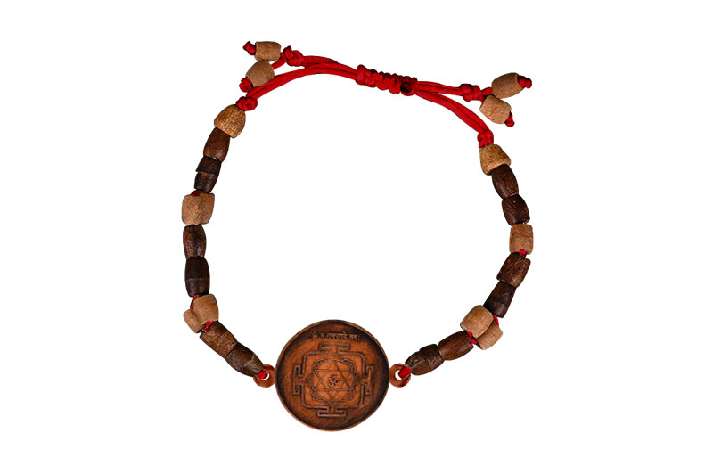 Ganesh Bracelet in Copper Antique With Adjustable Thread-YTBRGAN-C-002-1