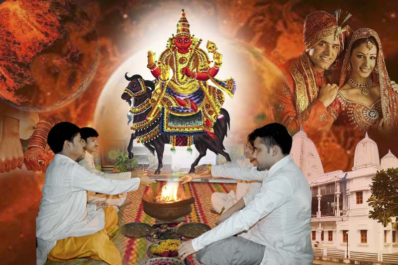  Mangal Dosh Nivaran Puja at Vindhyavasini Devi Temple       