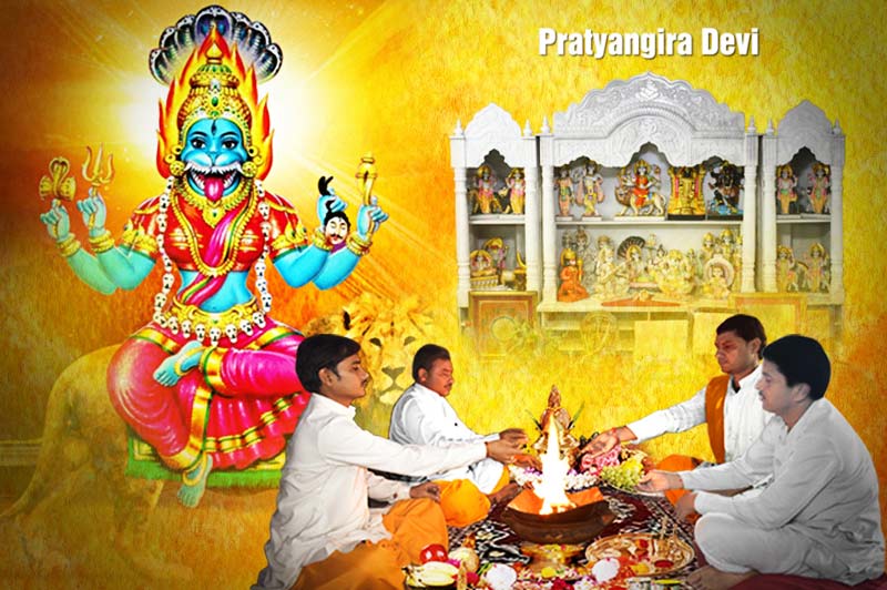     Pratyangira Devi Puja Mantra Japa and Yajna               
