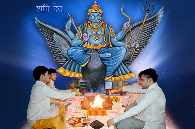 Shani Dosh Nivaran Puja For relief from malefic effects of planet Shani and removal of obstacles, the stress in married life, hurdles in education and career and health-related problems            