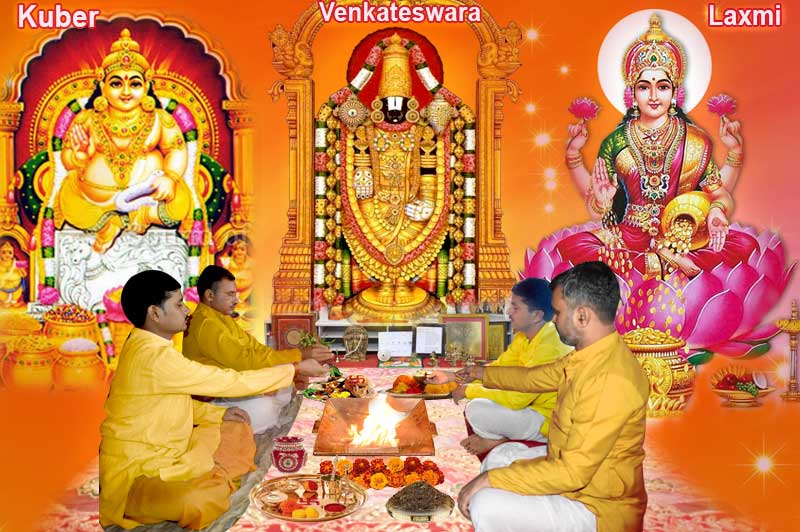 Venkateswara Laxmi Kuber Puja and Yagna                              